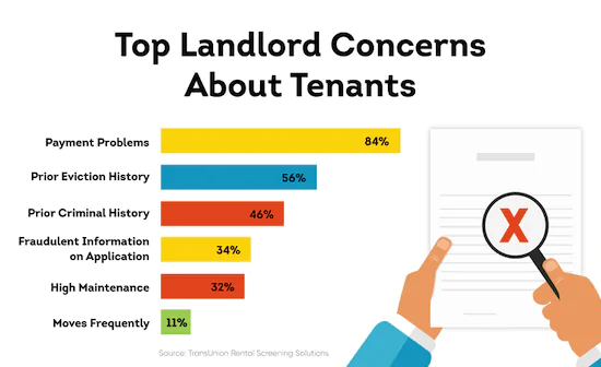 Top Landlord Concerns About Tenants - The Smart Choice for Tenant Screening  - The Smart Choice for Tenant Screening 